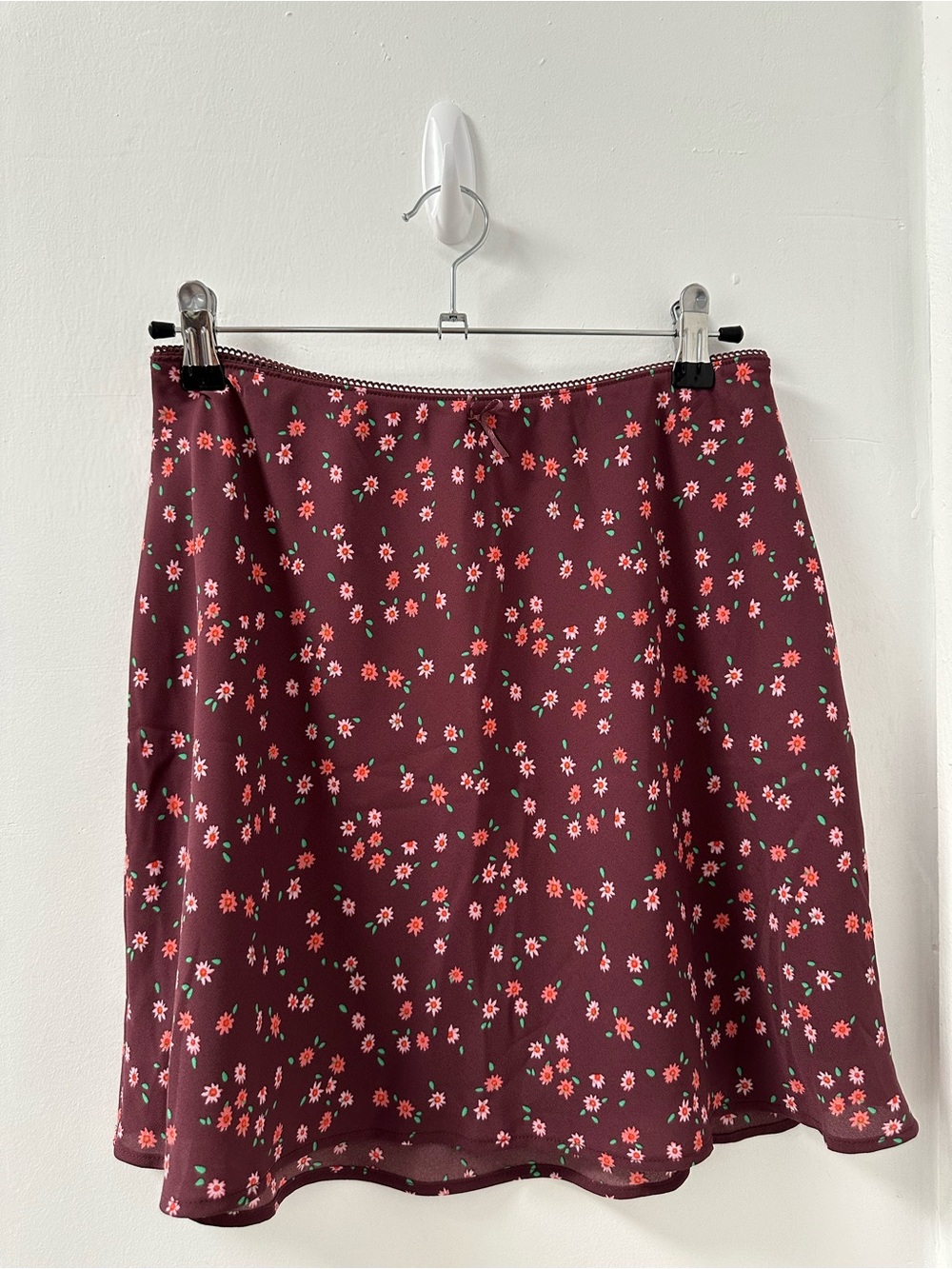 Wild Fable Burgundy Mini Skirt